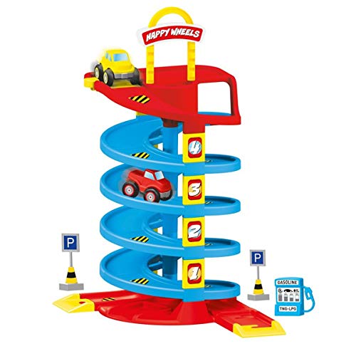 DOLU Kinderspielzeug Garage Spielstraße Spielbahn 38-teilig DOLU Kinderspielzeug Garage Spielstraße Spielbahn 38-teilig von DOLU