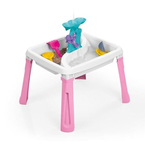 Dolu Sand und Wassertisch 3 in 1 Kreativitätsspielzeug für Kinder ab 24 Monaten Gartenspielzeug Spieltablett Aktivitätstisch Wasserspieltisch Sandkasten - Rosa/Weiß Dolu Sand und Wassertisch 3 in 1 Kreativitätsspielzeug für Kinder ab 24 Monaten Gartenspielzeug Spieltablett Aktivitätstisch Wasserspieltisch Sandkasten - Rosa/Weiß von Dolu
