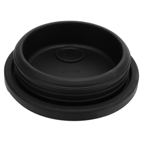 Domary Katzenohr -Ohr -Silikon -Deckel -Telefonhalter für 40 Unzen Becher Tassen (Schwarz) von Domary