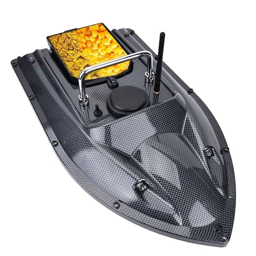 Domary RC 500m Fernbedienungskontrolle Drahtlose Fischereiköderboot -Köderbootfischfinder mit Nachtleuchten, Super Großer Kapazitätsköderboot, Lange Standby -Zeit für Fangfische (Kohlefaserhautstil) Domary RC 500m Fernbedienungskontrolle Drahtlose Fischereiköderboot -Köderbootfischfinder mit Nachtleuchten, Super Großer Kapazitätsköderboot, Lange Standby -Zeit für Fangfische (Kohlefaserhautstil) von Domary