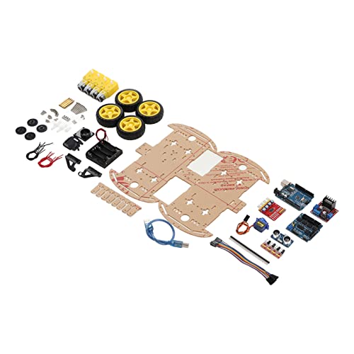 Domary Smart Roboter Car Chassis Kit Tracking Motor für Robotikbegeisterte von Domary