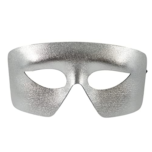 Einfache Maske, Maskerade-Maske, leichte Party-Maske, halbe Gesichtsmaske, Halloween-Cosplay-Maske, Flirt-Maske für Männer, männliche Maskerade-Maske für Männer, Halloween-Partymaske, halbe von Domasvmd