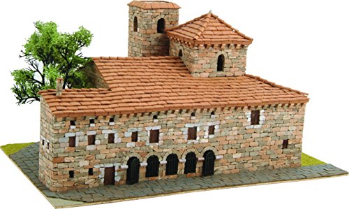 DOMUS-KITS Domus Kits40096 3756 Teile Romanica 19 S. Andres De Armentia Kirche Modell, Maßstab 1:110, Mehrfarbig von Domus Kits