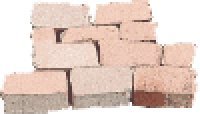 Mauersteine unsortiert weiß Mauersteine unsortiert weiß von Domus Kits