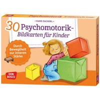 30 Psychomotorik-Bildkarten für Kinder von Don Bosco
