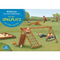 Auf dem Spielplatz mit Emma und Paul. Kamishibai Bildkartenset von Don Bosco Medien GmbH