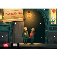 Ein Fest für alle. Schneinachten in der Nachtigallstraße. Kamishibai Bildkartenset von Don Bosco Medien GmbH