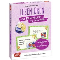 Lesen üben mit Bilderrätseln zu Frau Holle. 34 Bildkarten zur Leseförderung von Don Bosco Medien GmbH