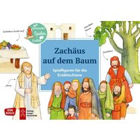 Zachäus auf dem Baum. Erzählschienen-Figurenset von Don Bosco