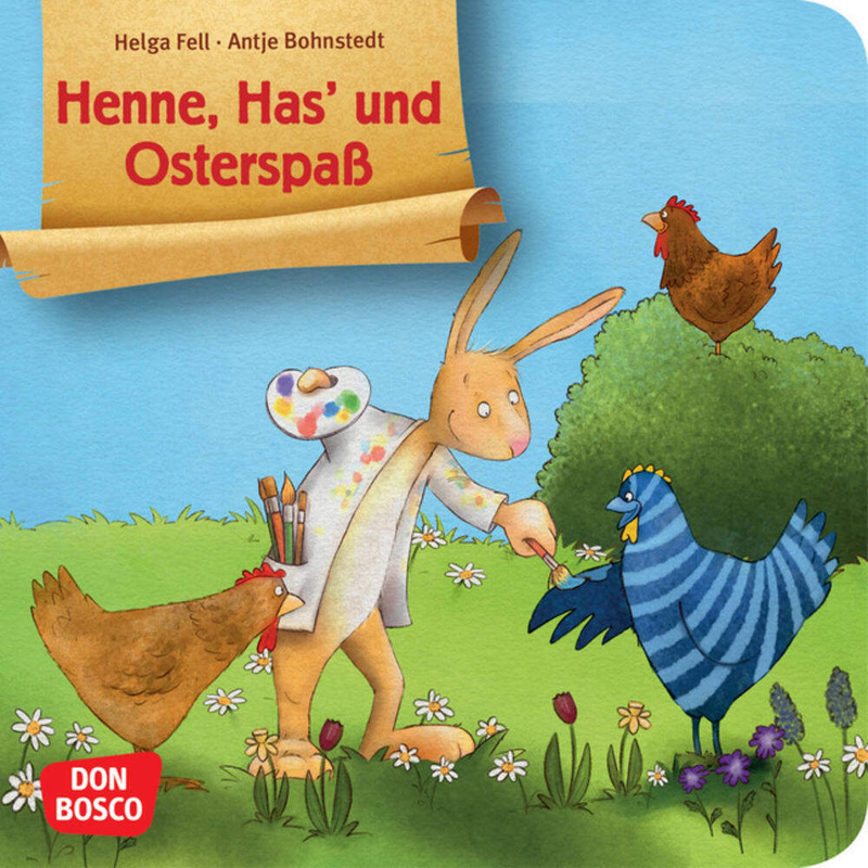 Henne, Has' und Osterspaß. Mini-Bilderbuch. von Don Bosco Medien