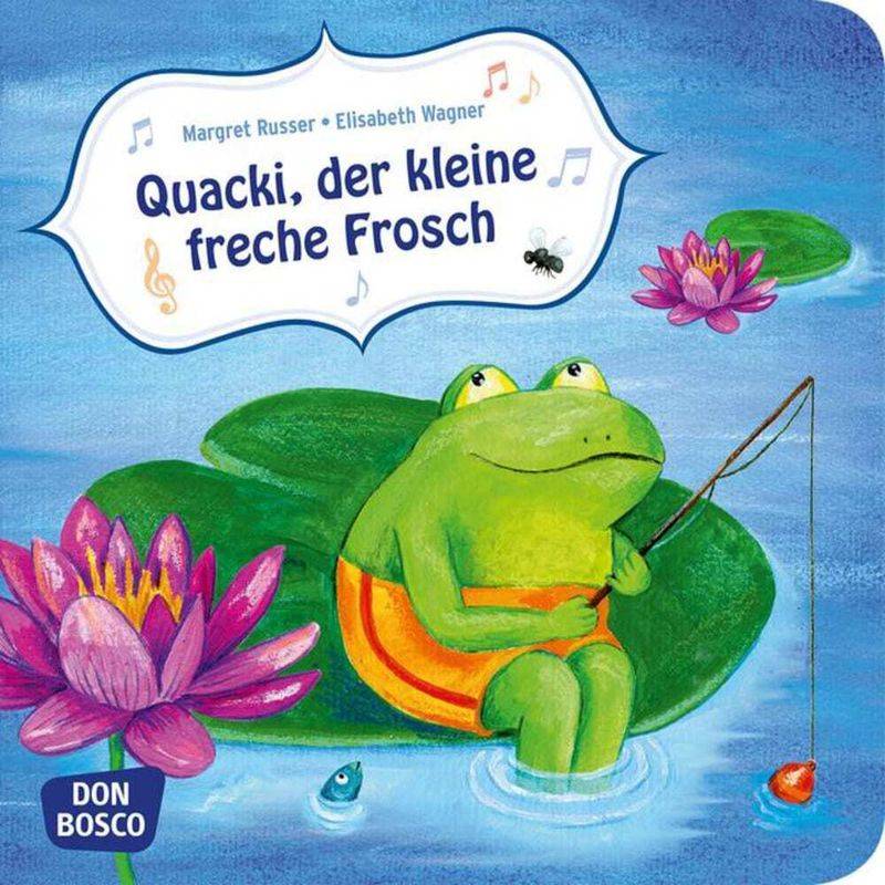 Quacki, der kleine freche Frosch. Mini-Bilderbuch von Don Bosco Medien