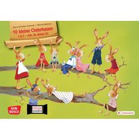 10 kleine Osterhasen. 1,2,3 - Ach, du dickes Ei! Kamishibai Bildkartenset von Don Bosco