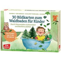 30 Bildkarten zum Waldbaden für Kinder von Don Bosco