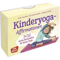 Kinderyoga-Affirmationen. 3 x 30 starke Botschaften für kleine Yogis Kinderyoga-Affirmationen. 3 x 30 starke Botschaften für kleine Yogis von Don Bosco