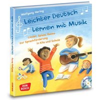 Leichter Deutsch lernen mit Musik, m. Audio-CD und Bildkarten von Don Bosco