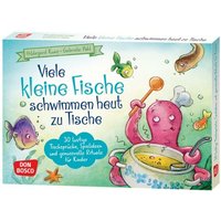 Viele kleine Fische schwimmen heut zu Tische von Don Bosco