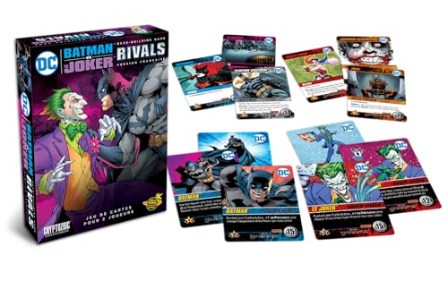 Don't Panic Games DC Comics Deck-Building Game: Rivals, Batman VS Joker [Französische Version], GAME1045, [Erweiterung Nr. 3], 20 x 15,6 x 3,8 cm von Don't Panic Games