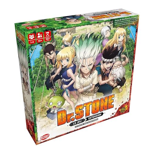 Don't Panic Games | Dr. Stone: Senku und das Licht der Zivilisationen – Erweiterung | Gesellschaftsspiel | ab 10 Jahren | 1-4 Spieler | 30 Minuten von Don't Panic Games