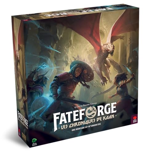 Don't Panic Games Fateforge: Die Chroniken von Kaan | Gesellschaftsspiel | ab 14 Jahren | 1 bis 4 Spieler | 60 Minuten von Don't Panic Games