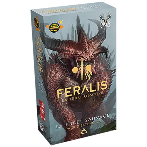 Don't Panic Games Feralis en Terre Obscures – Erweiterung La Forêt Sauvage – Dark Fantasy Game – Jeu de Stratégie – 2 Joueurs – Français – GAME1161 Don't Panic Games Feralis en Terre Obscures – Erweiterung La Forêt Sauvage – Dark Fantasy Game – Jeu de Stratégie – 2 Joueurs – Français – GAME1161 von Don't Panic Games
