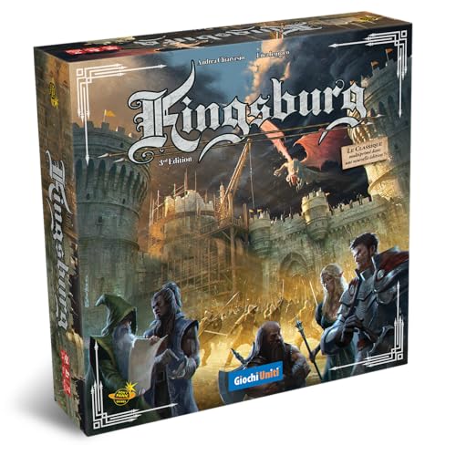 Don't Panic Games | Kingsburg | Gesellschaftsspiel | ab 10 Jahren | 2-5 Spieler | 90-120 Minuten von Don't Panic Games