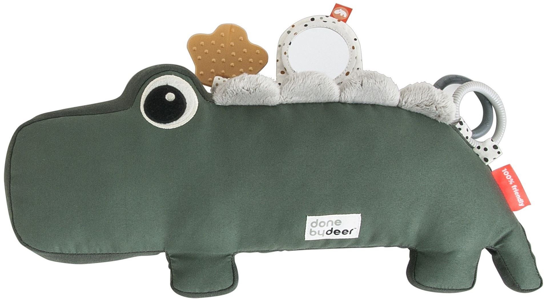 DbD Aktivitätsspielzeug Croco Green, Babyspielzeug DbD Aktivitätsspielzeug Croco Green, Babyspielzeug von Done By Deer