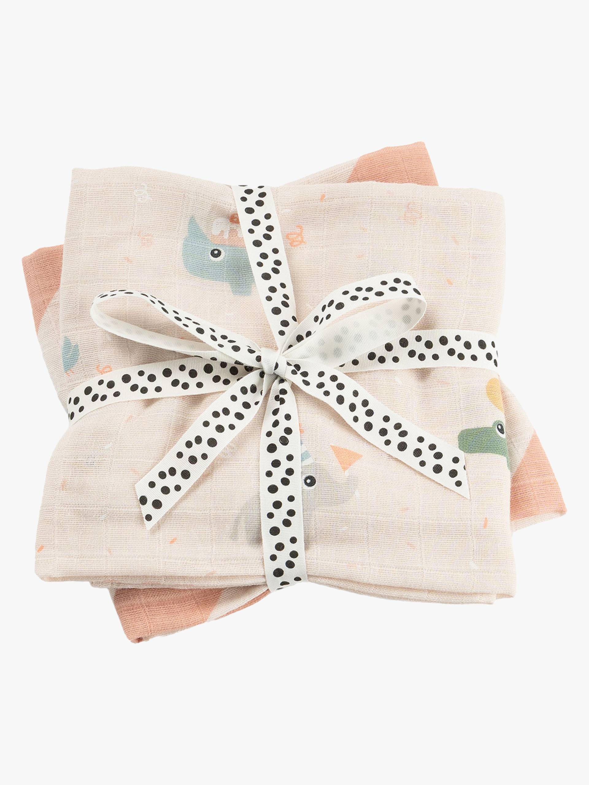 Done By Deer Celebration Musselintuch 2er-Pack, Powder von Done By Deer