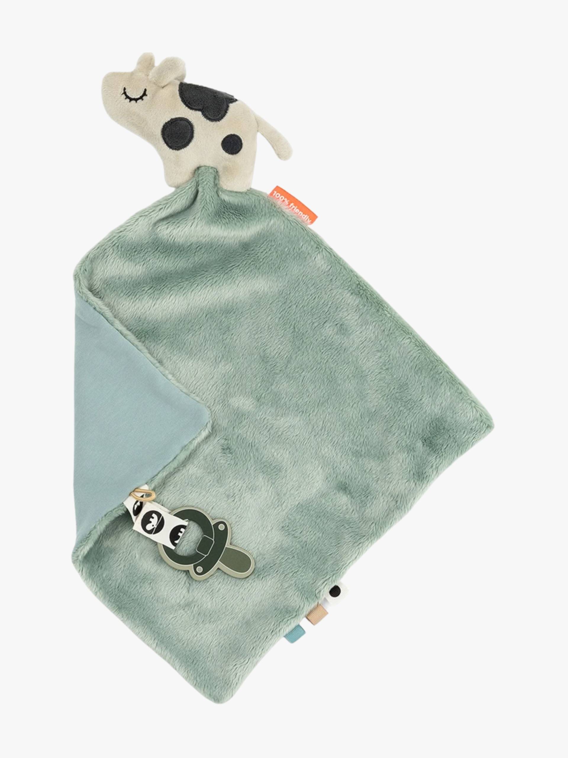 Done By Deer Dotti Schmusetuch, Blue von Done By Deer