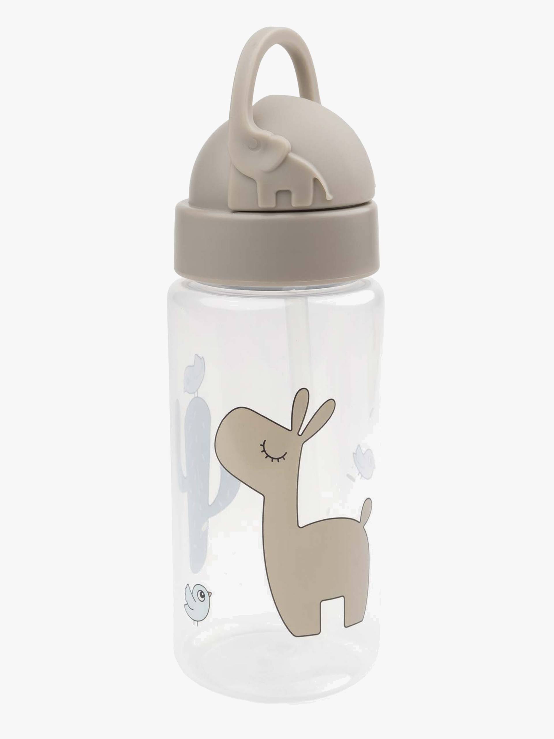 Done By Deer Flasche mit Trinkhalm Lalee, Sand von Done By Deer
