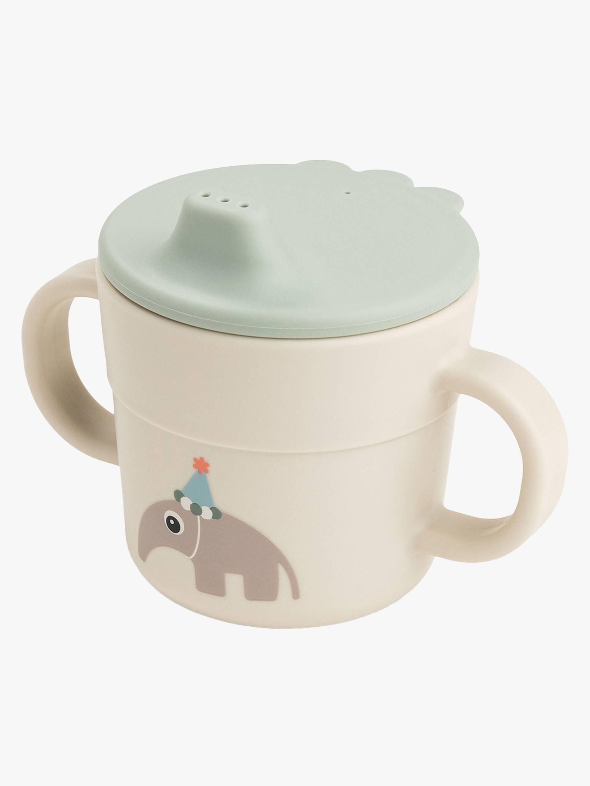 Done By Deer Foodie Schnabeltasse Celebration, Sand von Done By Deer