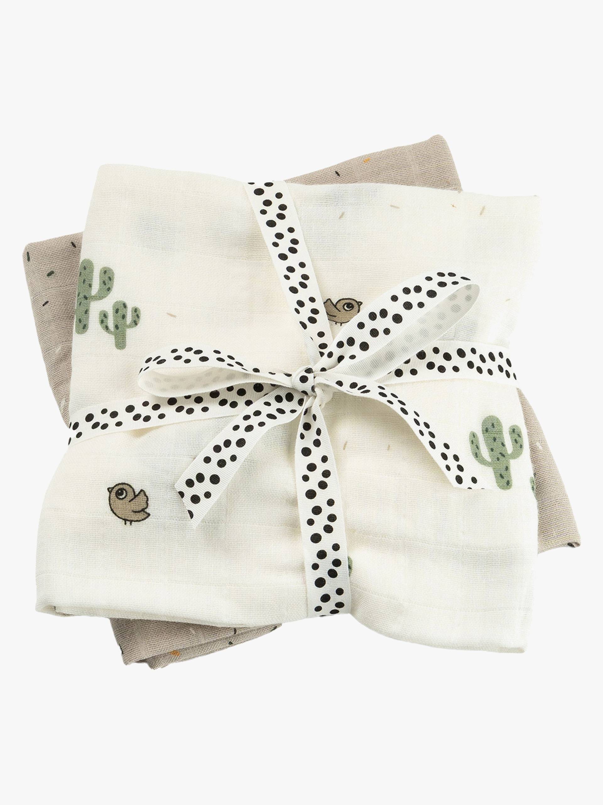 Done By Deer Lalee Musselintuch 2er-Pack, Sand Done By Deer Lalee Musselintuch 2er-Pack, Sand von Done By Deer