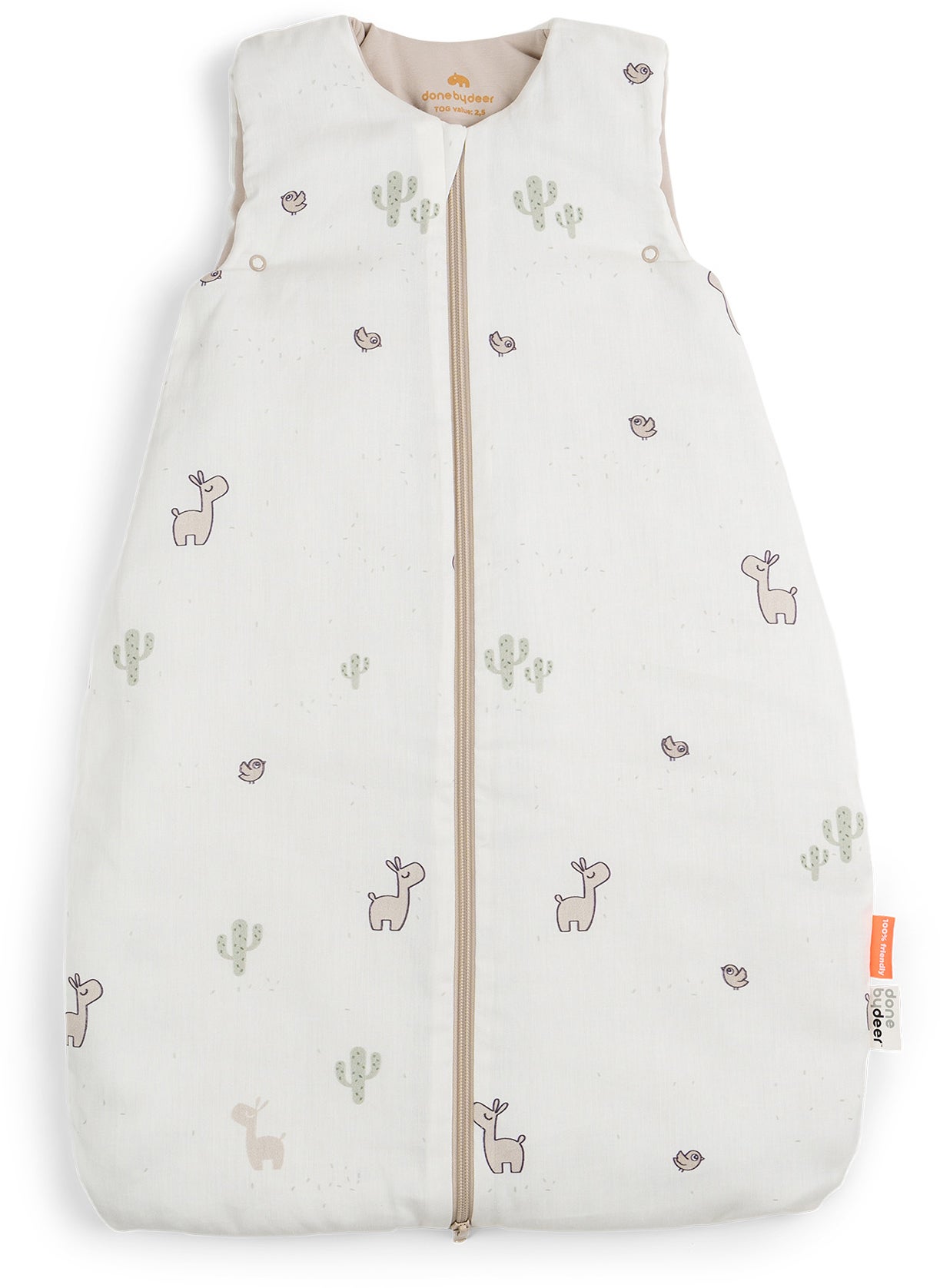 Done By Deer Lalee Schlafsack 0-5M TOG 2.5, Sand Done By Deer Lalee Schlafsack 0-5M TOG 2.5, Sand von Done By Deer
