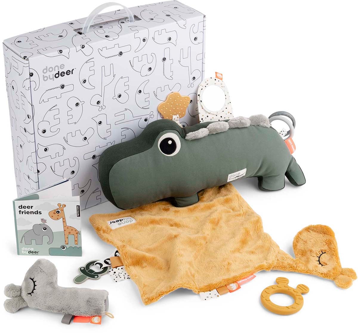 Done By Deer Play Time Geschenkset, Mehrfarbig, Babyspielzeug Done By Deer Play Time Geschenkset, Mehrfarbig, Babyspielzeug von Done By Deer