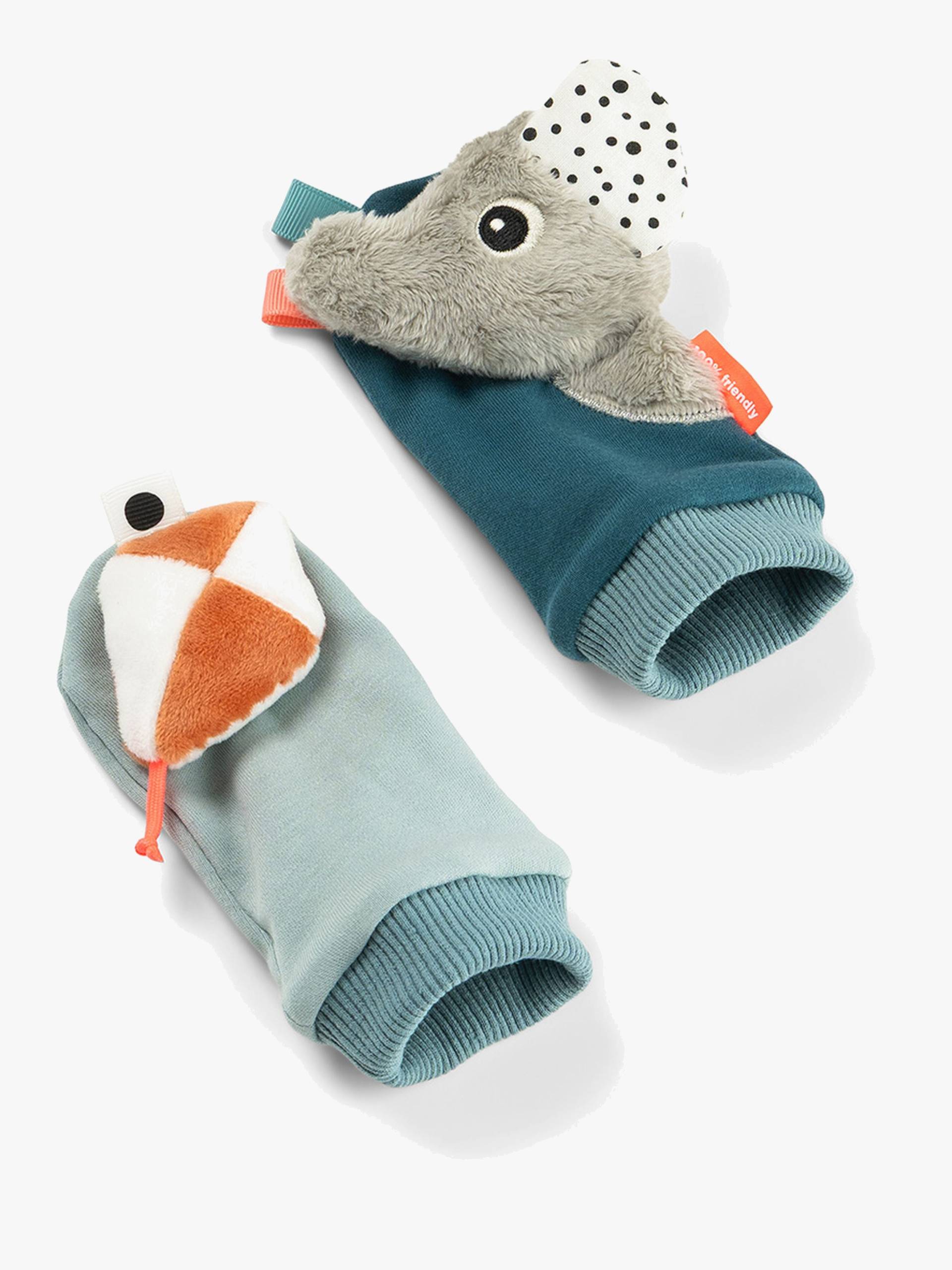 Done By Deer Playground Fußrassel, Blau, Babyspielzeug von Done By Deer