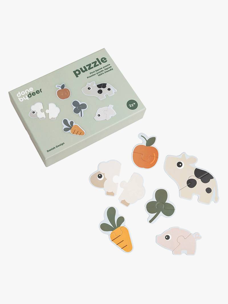 Done By Deer Puzzleset Bauernhof Done By Deer Puzzleset Bauernhof von Done By Deer