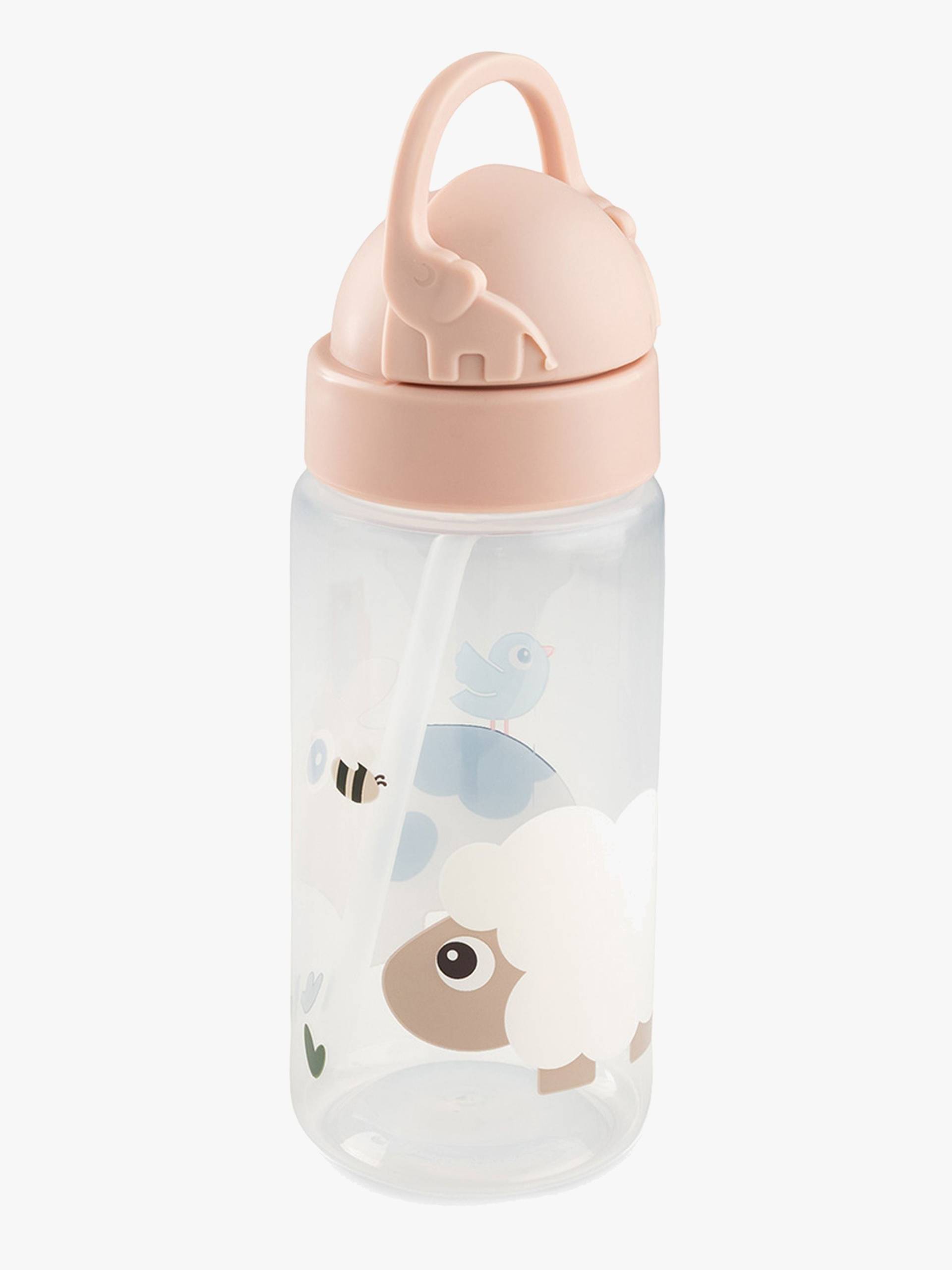 Done By Deer Tiny Farm Flasche mit Trinkhalm, Powder Done By Deer Tiny Farm Flasche mit Trinkhalm, Powder von Done By Deer
