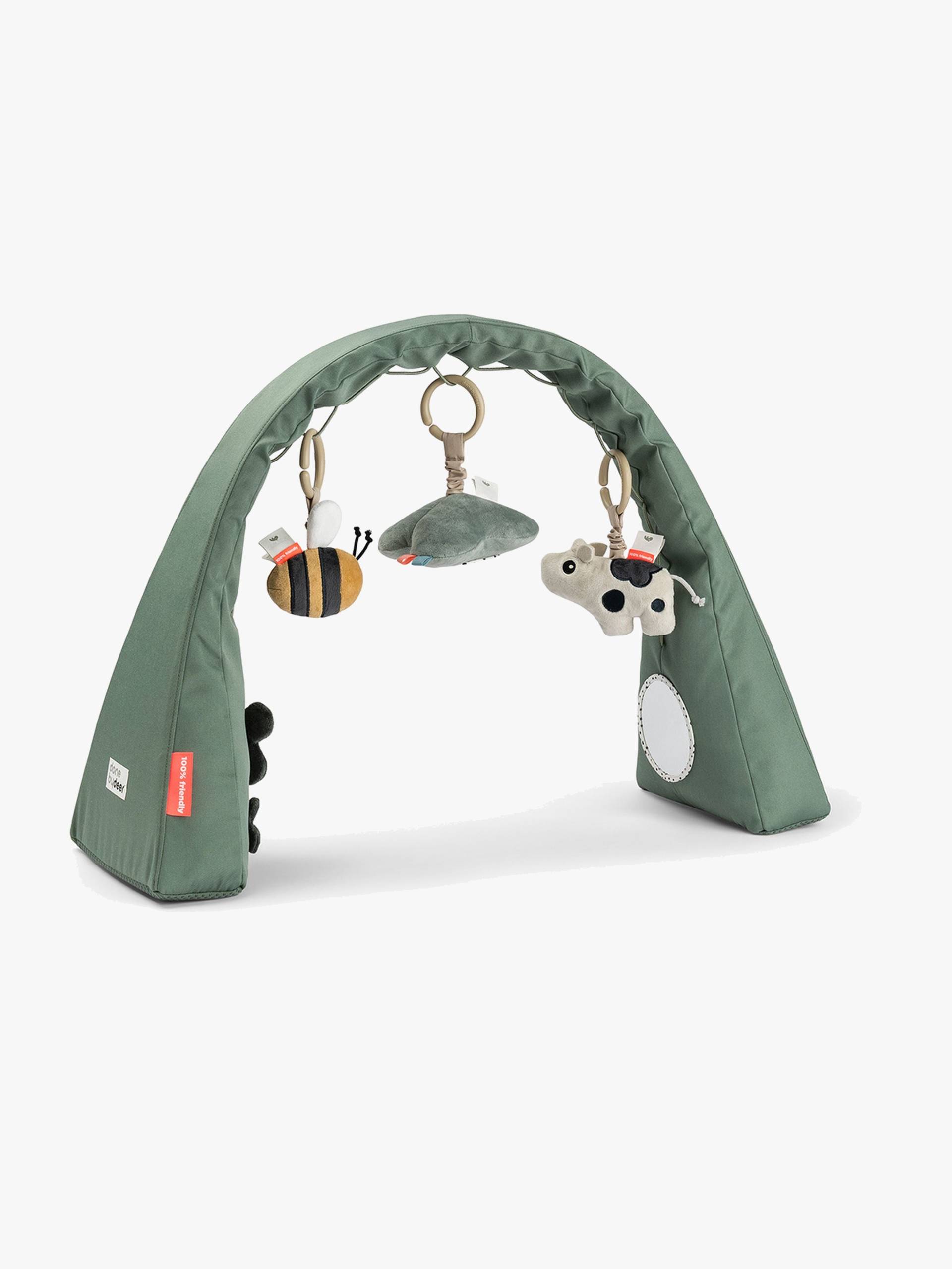 Done By Deer Tiny Farm Spielbogen, Green, Babyspielzeug Done By Deer Tiny Farm Spielbogen, Green, Babyspielzeug von Done By Deer