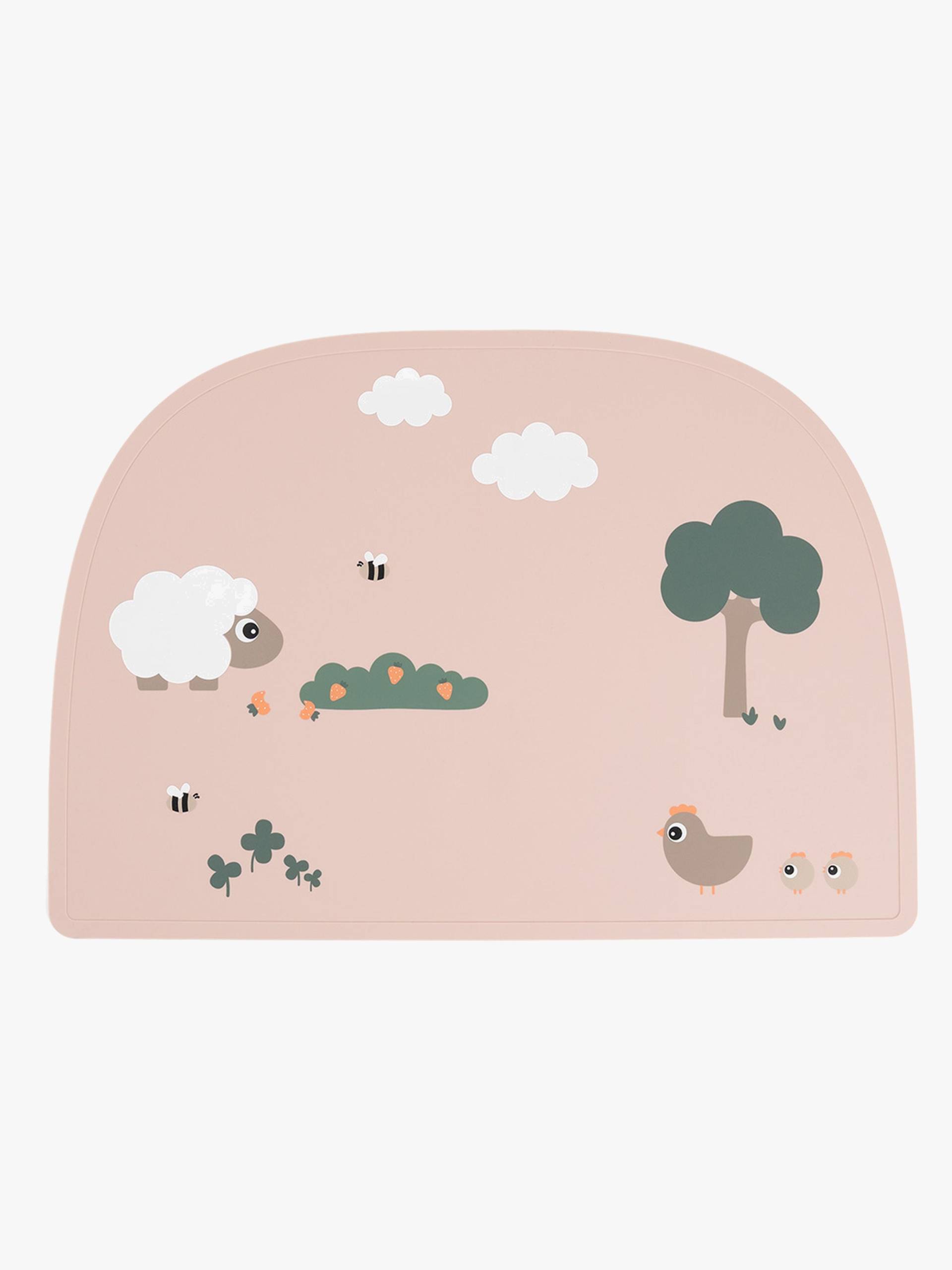 Done By Deer Tiny Farm Tischset Silikon, Powder Done By Deer Tiny Farm Tischset Silikon, Powder von Done By Deer