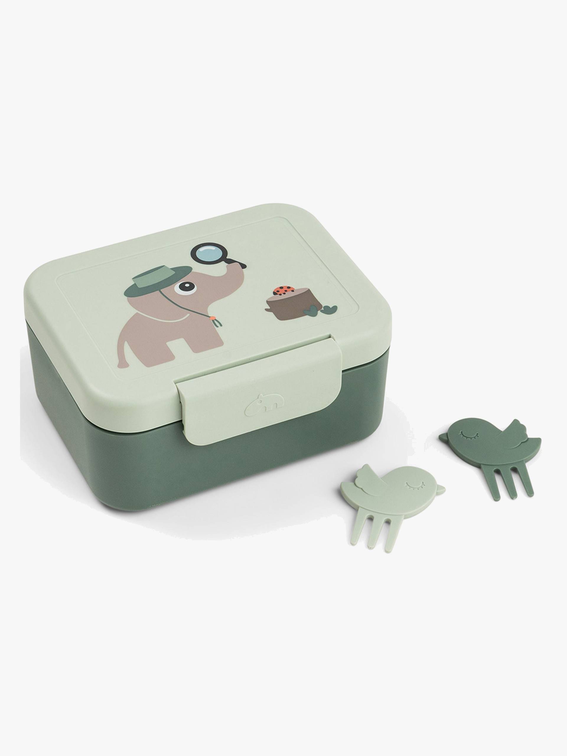 Done By Deer Tiny Trails Brotdose mit Snack Picks, Green Done By Deer Tiny Trails Brotdose mit Snack Picks, Green von Done By Deer