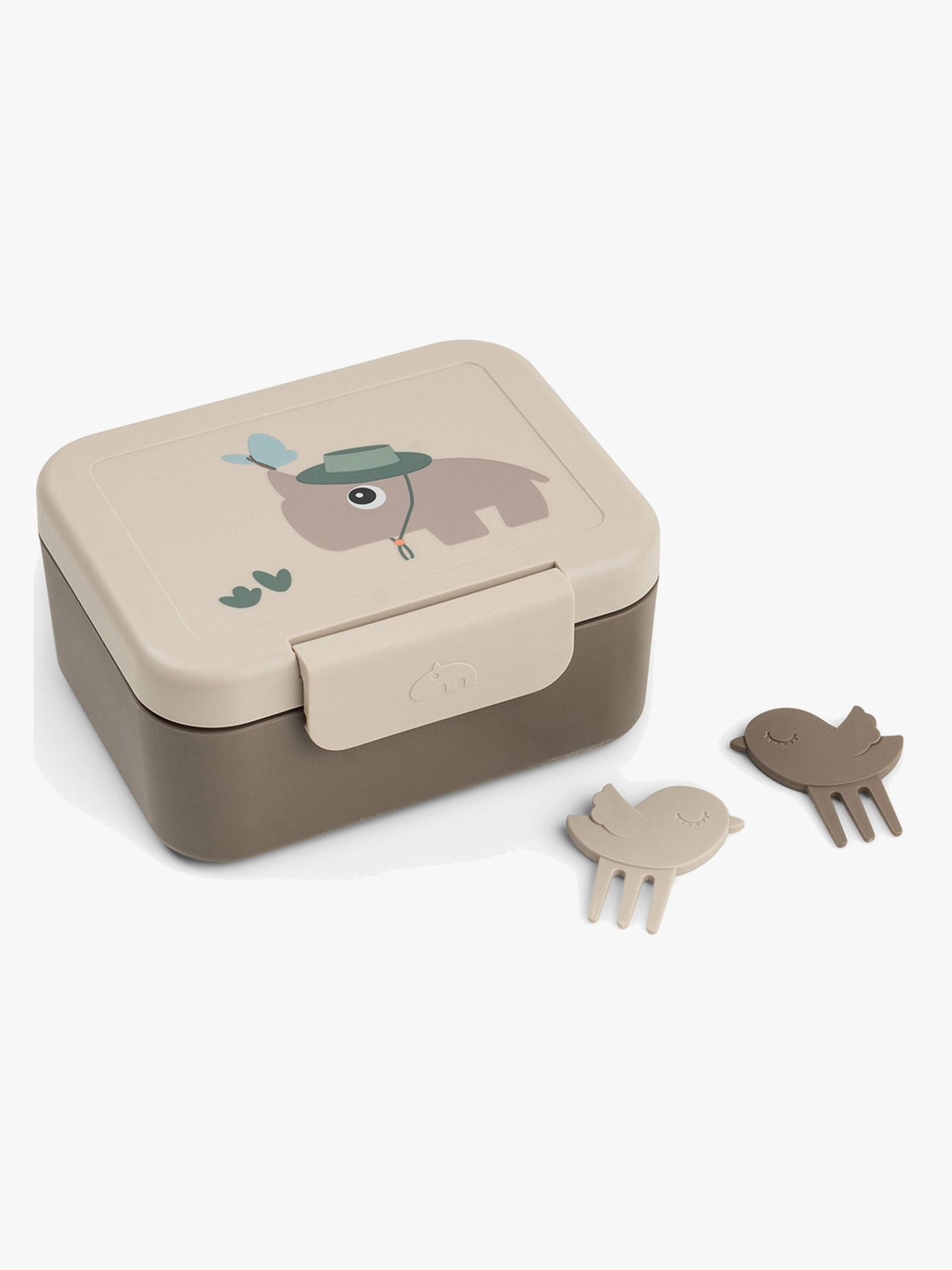 Done By Deer Tiny Trails Brotdose mit Snack Picks, Sand Done By Deer Tiny Trails Brotdose mit Snack Picks, Sand von Done By Deer