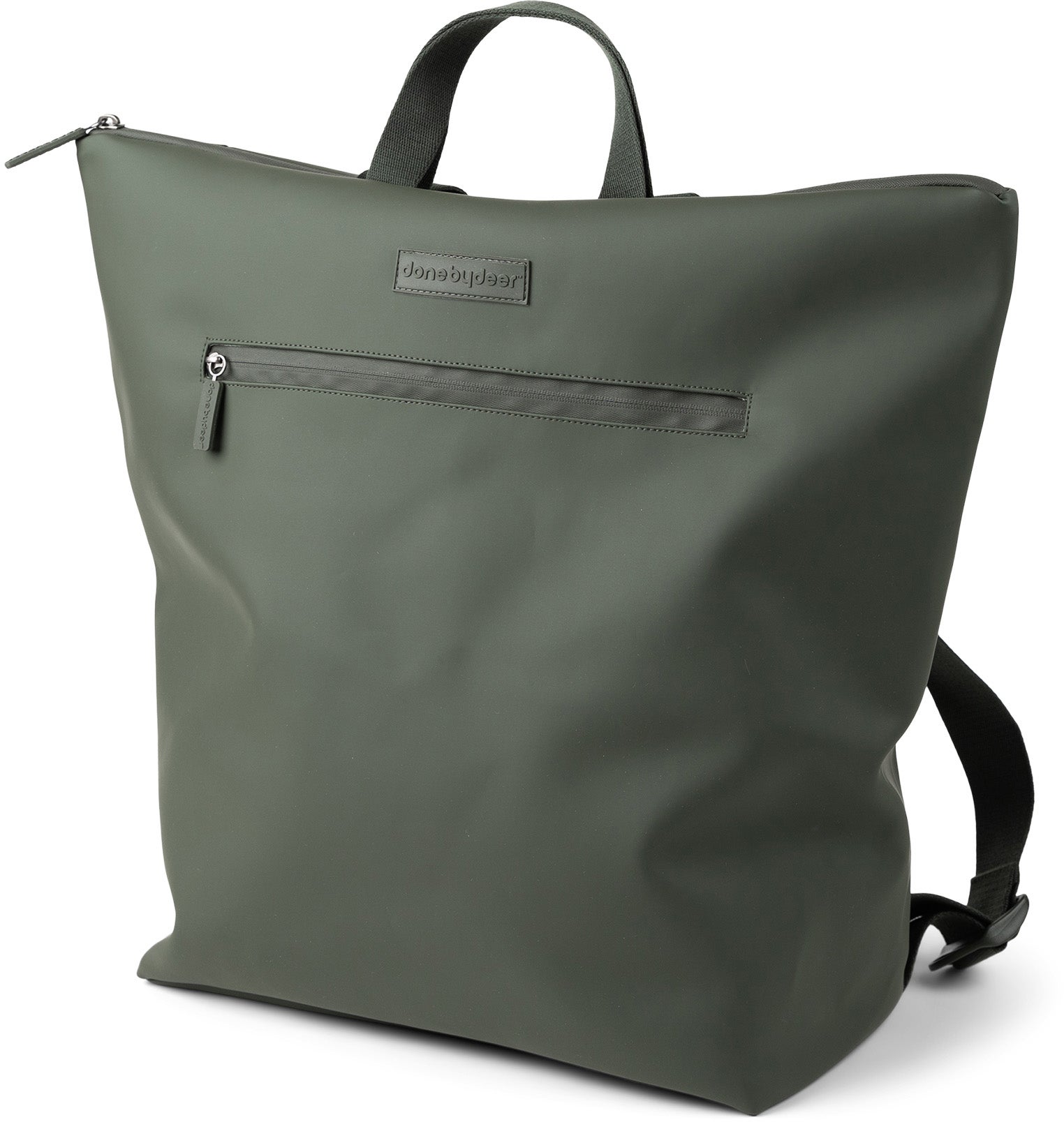 Done By Deer Wickeltasche Rucksack, Green Done By Deer Wickeltasche Rucksack, Green von Done By Deer