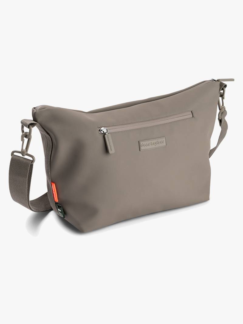 Done By Deer Wickeltasche mit Kinderwagenhaken, Taupe von Done By Deer
