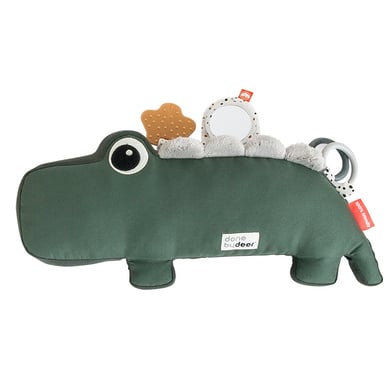 Done by Deer™ Aktivitässpielzeug Tummy Time Croco, grün von Done by Deer