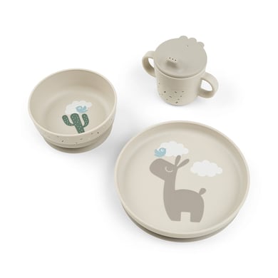 Done by Deer™ Geschirr Set Foodie Wally Sand von Done by Deer