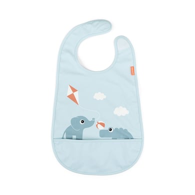 Done by Deer™ Klettverschluss-Lätzchen Playground blau von Done by Deer