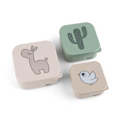 Done by Deer™ Snackbox-Set Lalee Sand Mischung 3-er Pack von Done by Deer