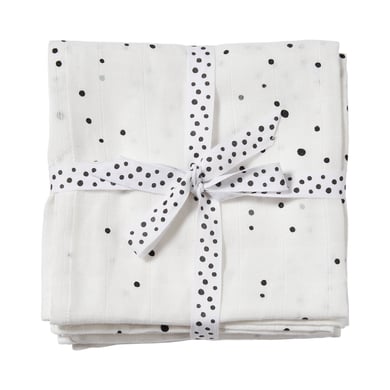 Done by Deer™ Spucktuch 2er-Pack Dreamy dots Weiß von Done by Deer