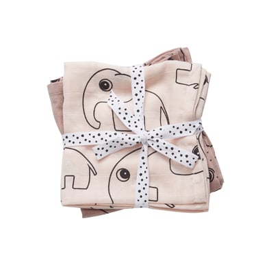 Done by Deer™ Spucktuch 2er-Pack Kontur Puder von Done by Deer