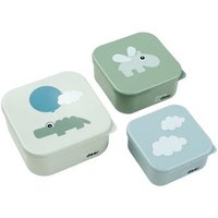 Snackboxset Happy clouds Grün von Done by Deer AS