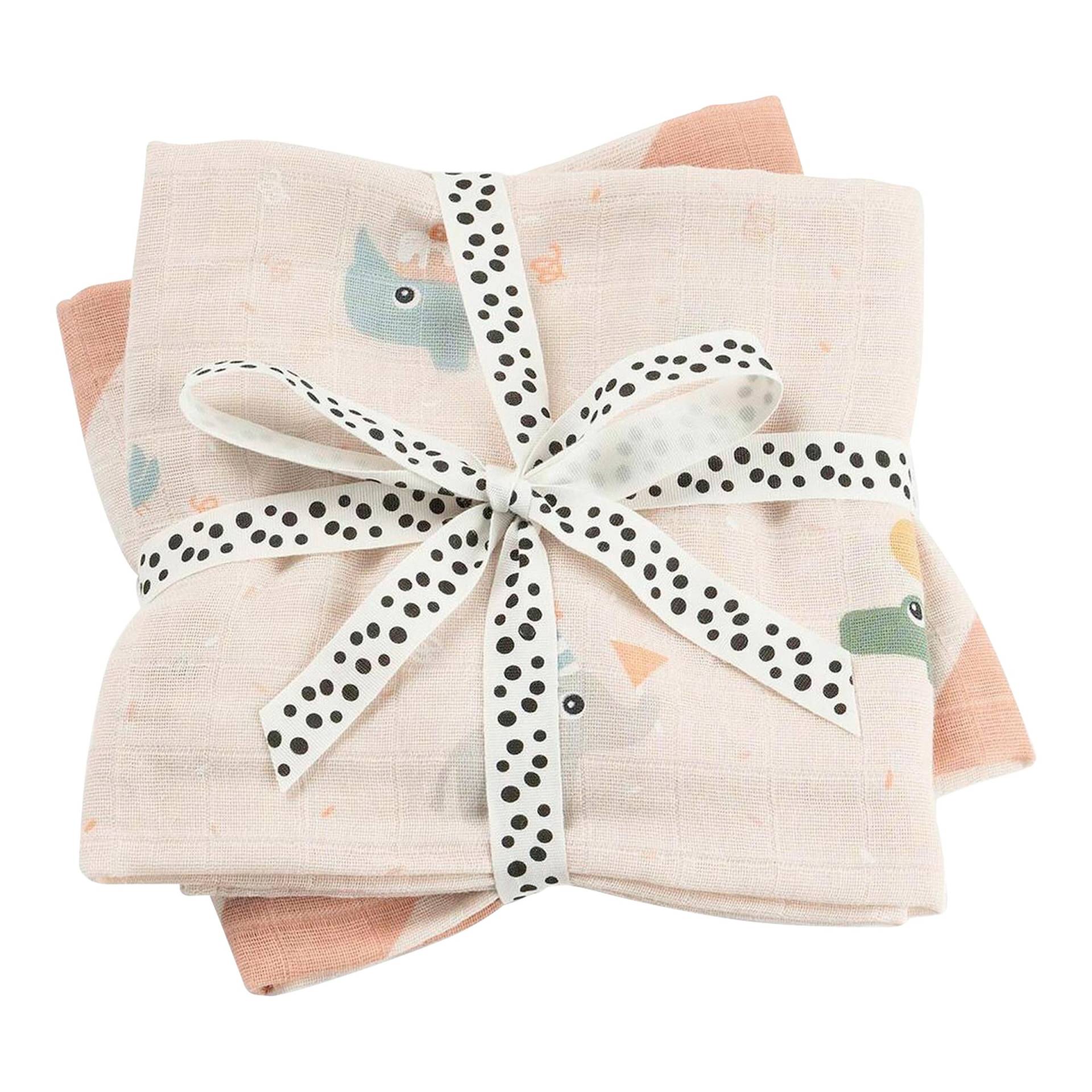 Done By Deer 2er-Pack Mullwindeln 65x65 cm Done By Deer 2er-Pack Mullwindeln 65x65 cm von Done by Deer